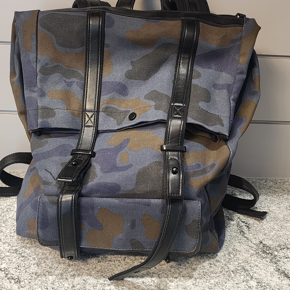 Phillip Lim Limited Edition Collab With Target Camo Backpack with Black Straps